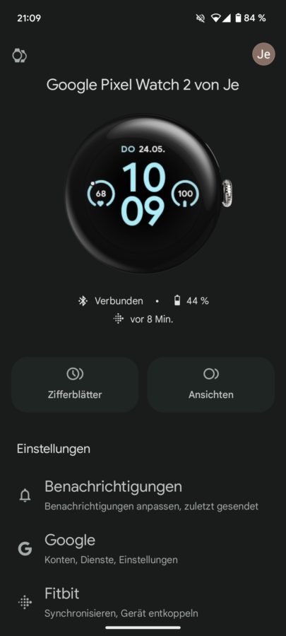 Google Pixel Watch App Screenshot 01