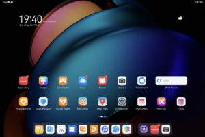 Huawei MatePad Pro 13.2 Test System homescreen