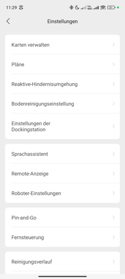 App und Funktionen Roborock qrevo maxv 4