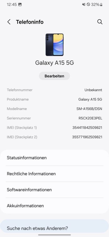 Samsung Galaxy A15 5G System 8