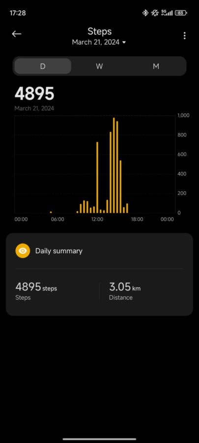 Xiaomi Smartband 8 Pro Tracking 3