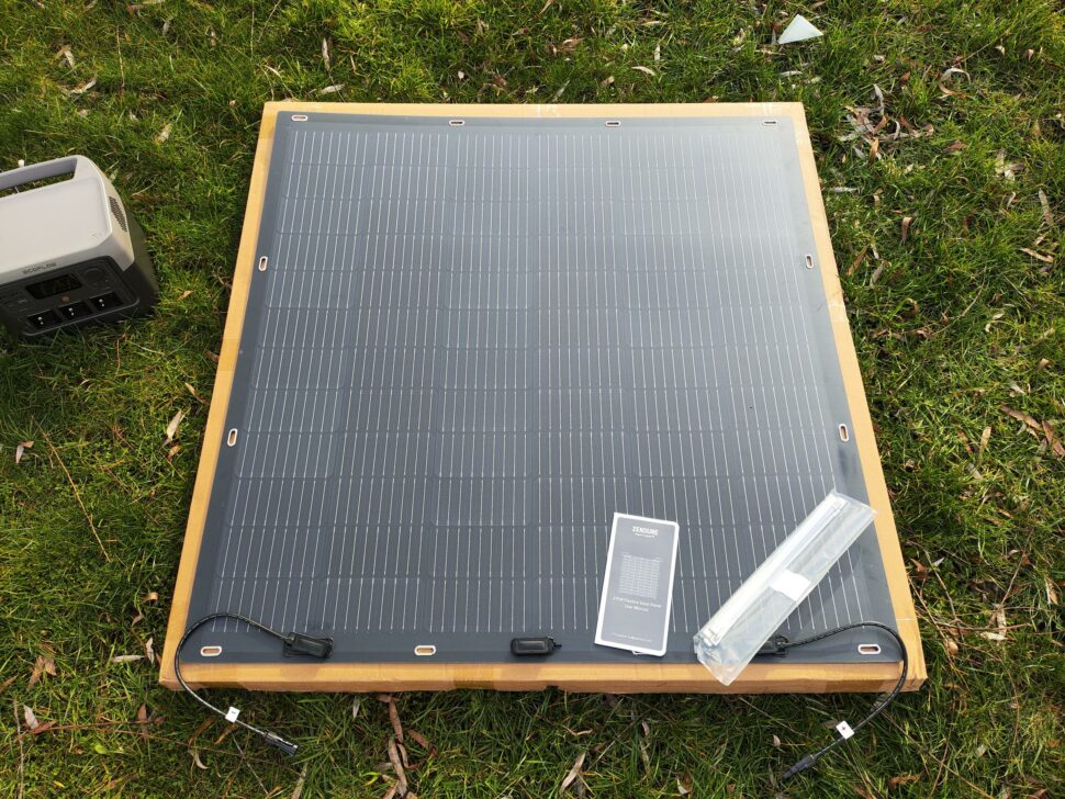 Zendure 210W flexible Solarpanel Leiferumfang 2