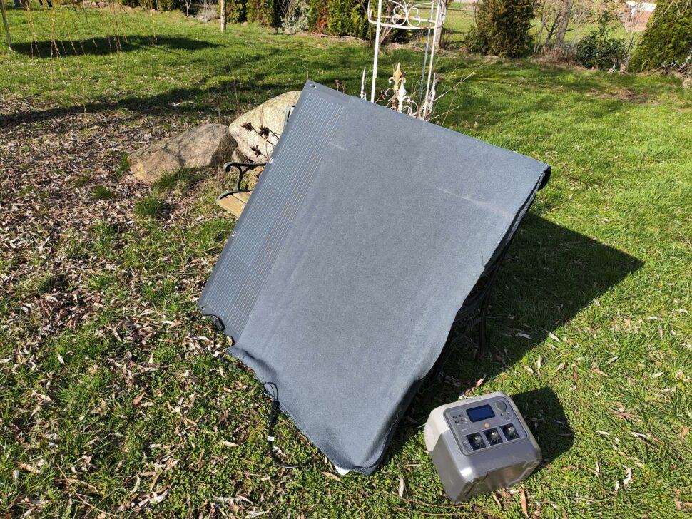 Zendure 210W flexibles Solarpanel Verschattung 3