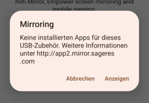 Anleitung Smartphone USB 2 Display auf externen Monitor uebertragen 1