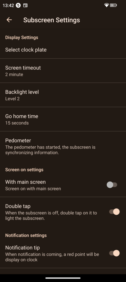 cubot kingkong ax backscreen settings