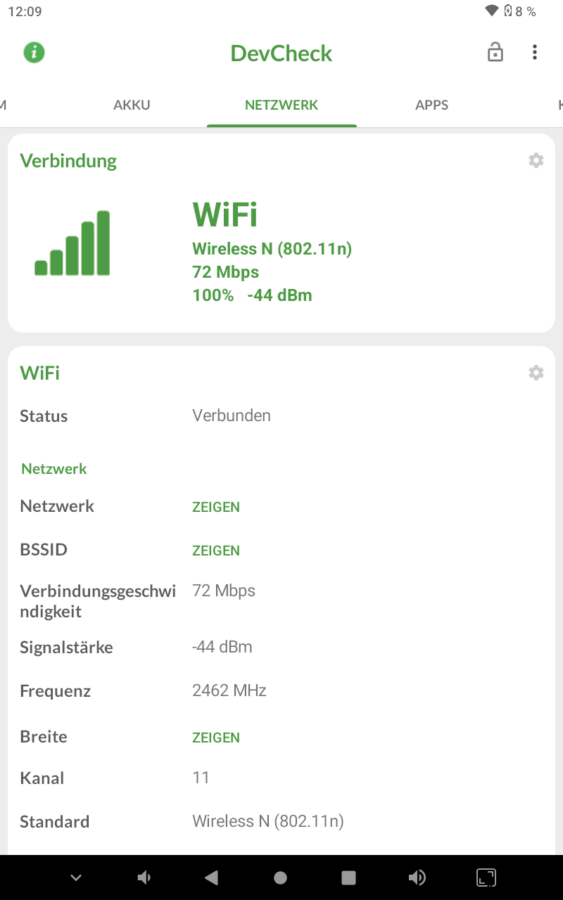 Cubot Tab 60 Kommunikation 2