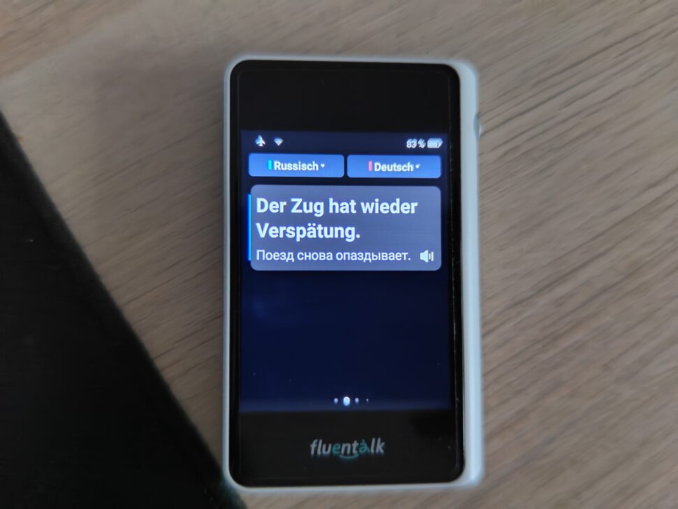 Fluentalk T1 Mini Online Uebersetzung 4