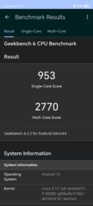 Honor Magic 6 Lite Test Geekbench 6