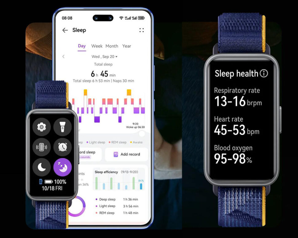 Huawei Band 9 vorgestellt Schlaf