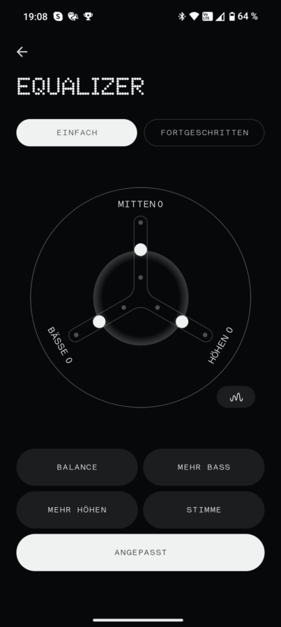 Nothing Ear 2024 Test Screenshot Equalizer 1