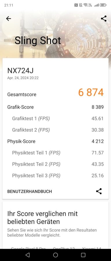 Test Nubia Flip Benchmark 6