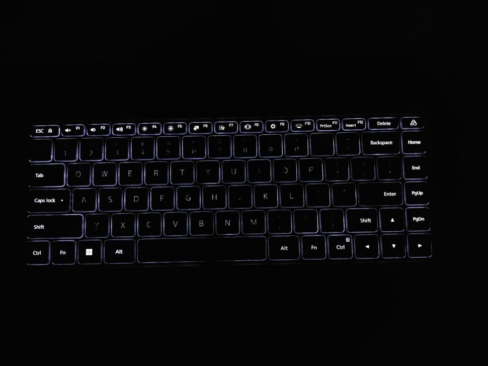 Lacerto Tastaturaufkleber Tastaturbeleuchtung 1