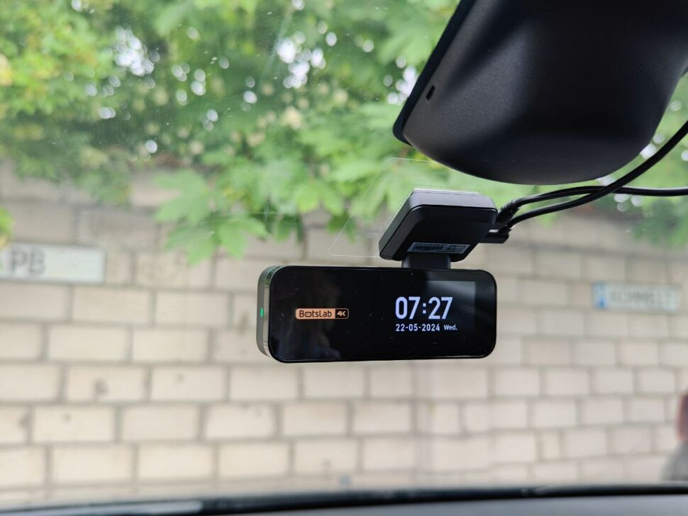 Botslab G980H Dashcam Test Wear 3