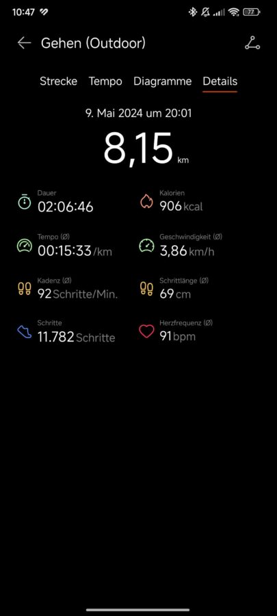 Huawei Watch Fit 3 System und Apps 5 1