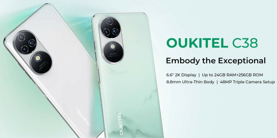 Oukitel C38 vorgestellt Head