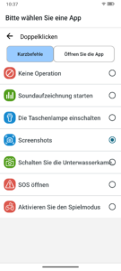 oukitel wp35 sonderbutton belegung