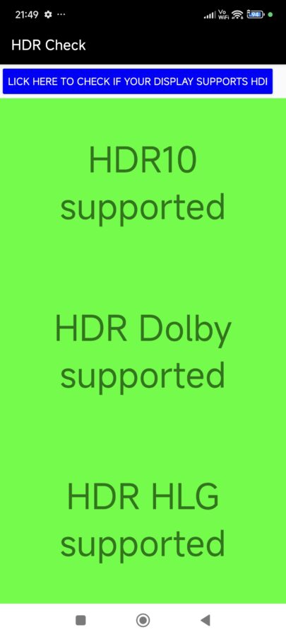 Poco f6 displaysettings hdr