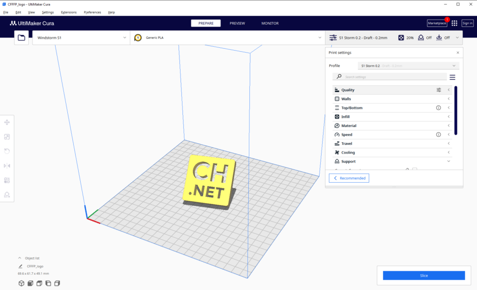 SCEOAN Windstorm S1 Cura