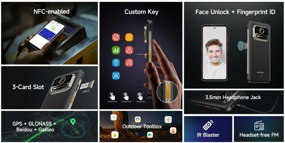 Ulefone Armor 25T Pro vorgestellt Ausstattung