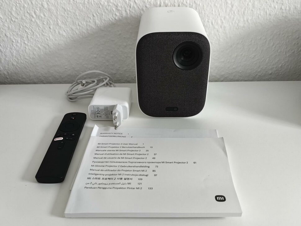 Xiaomi Mi Smart Projector 2 Lieferumfang 1