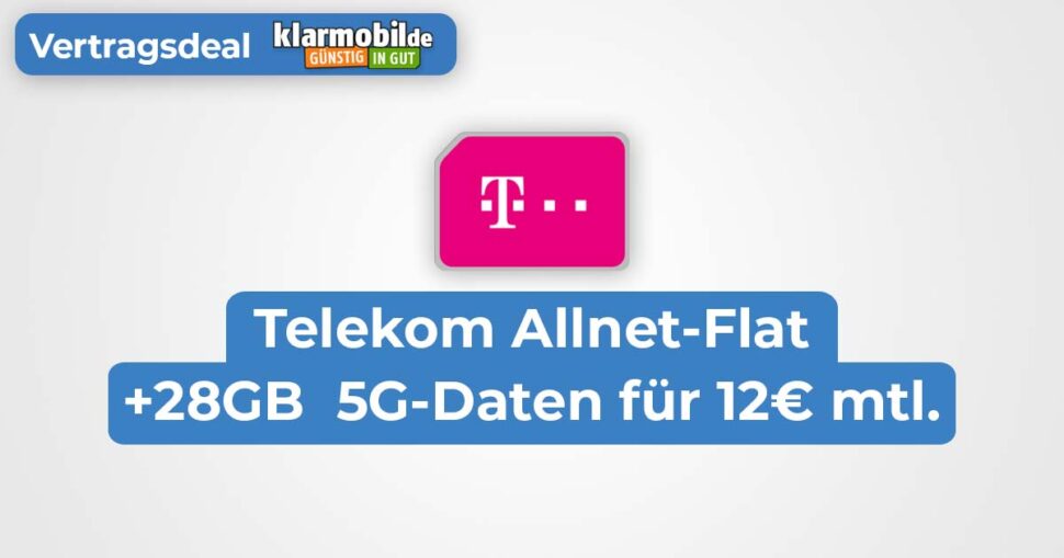 Klarmobil 28GB Telekom Juni 24 Beitragsbild