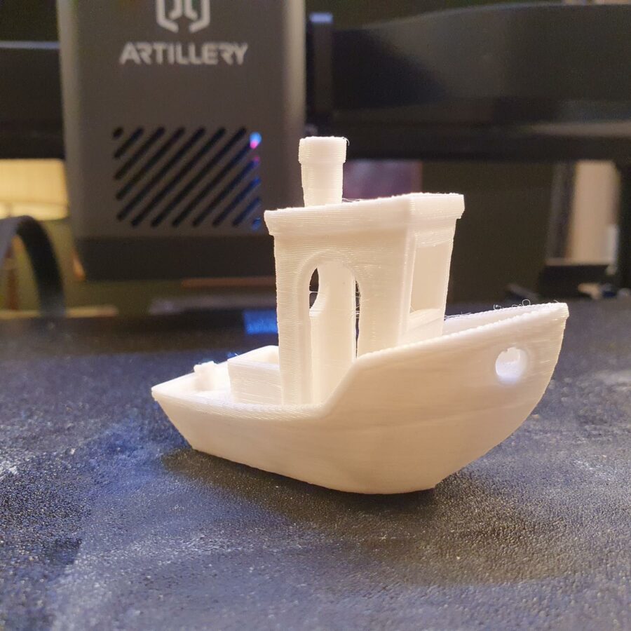 Artillery Sidewinder X3 Plus Benchy PLA 1