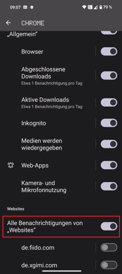 How To Chrome Benachrichtigungen Android 1