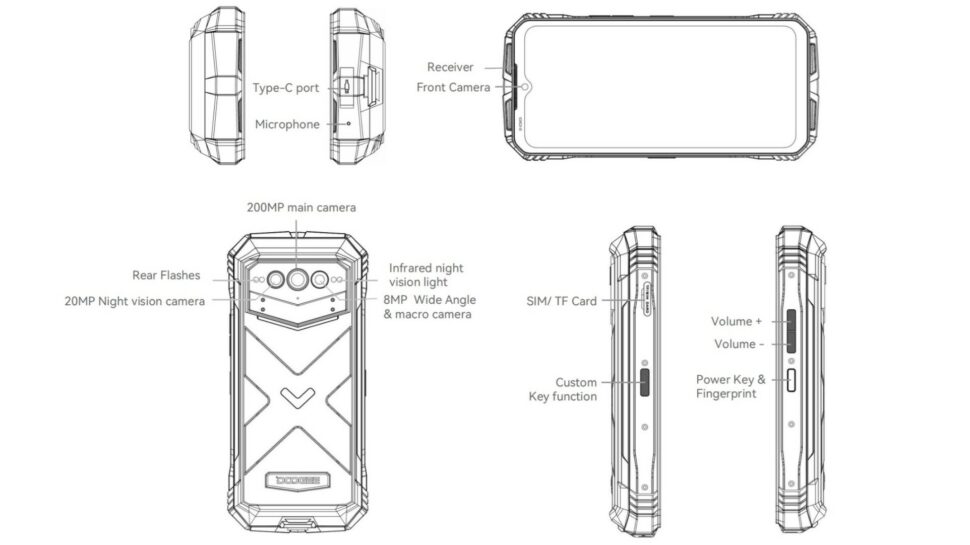 Doogee Vmax Plus vorgestellt Design 1