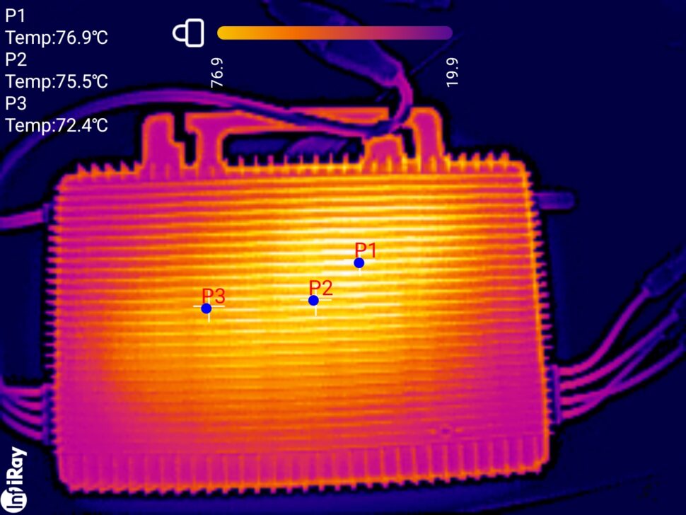 Hoymiles HMS 2000 4T Temperatur 1