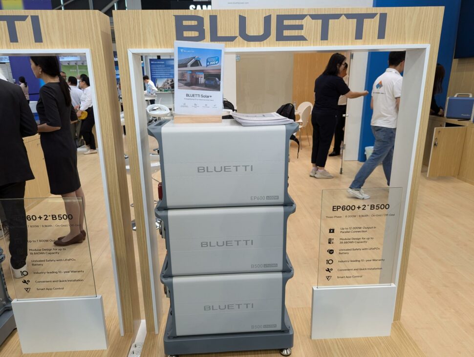 Intersolar 2024 Bluetti EP 600 Speicher 1