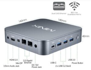 MINIX NEO J51 C8 Max Ports