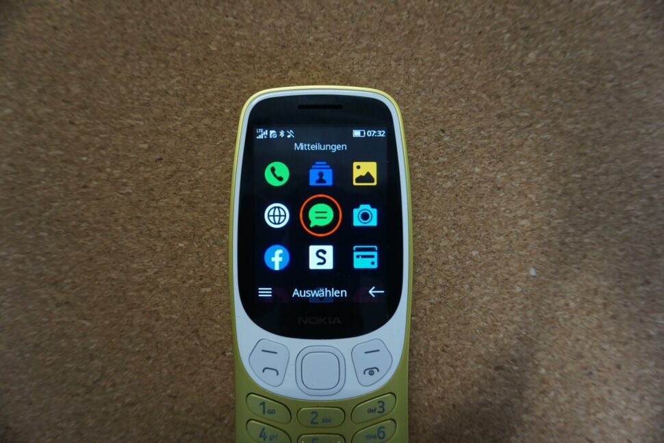 Test Nokia 3210 System 2