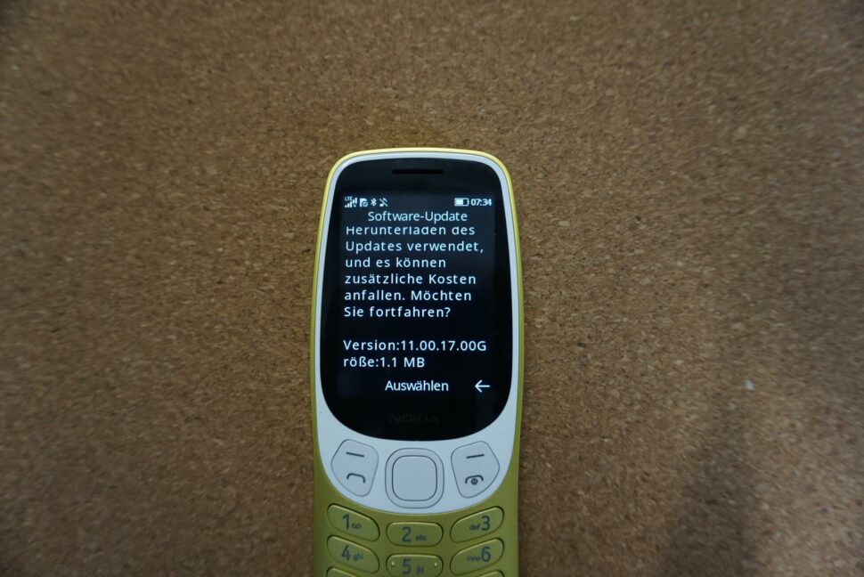 Test Nokia 3210 System 8