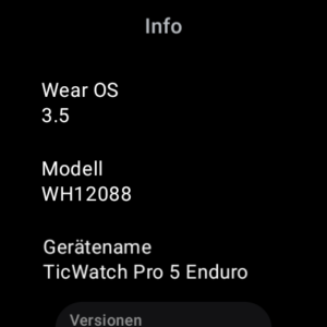 TicWatch Pro 5 Enduro Test Watch Screenshot 8