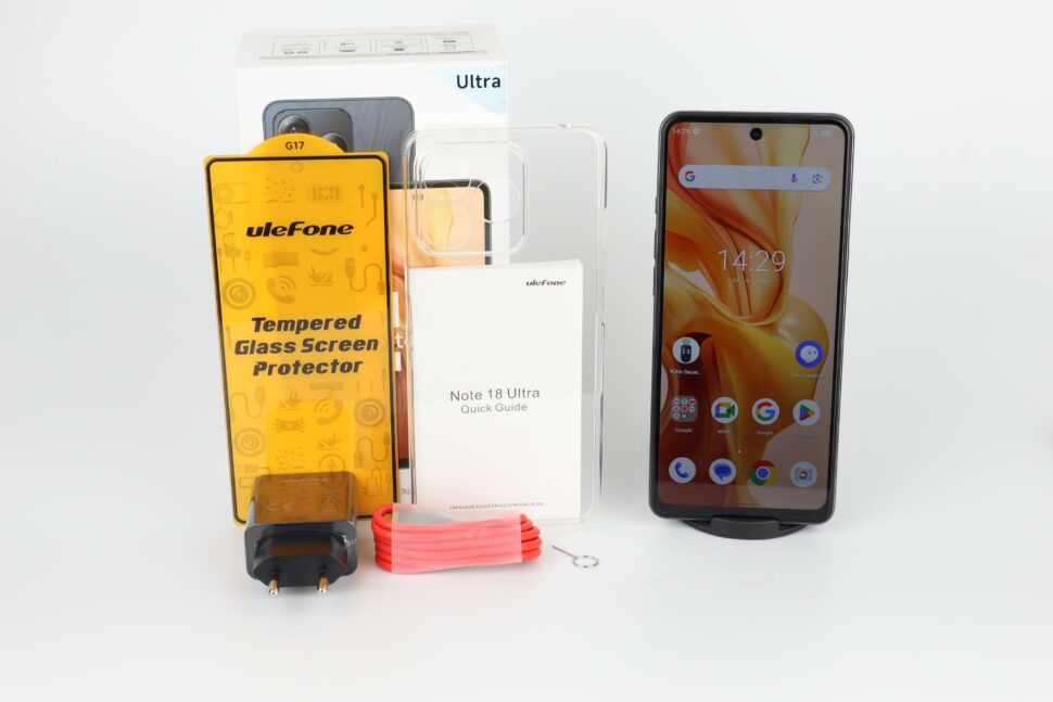 Ulefone Note 18 Ultra Lieferumfang