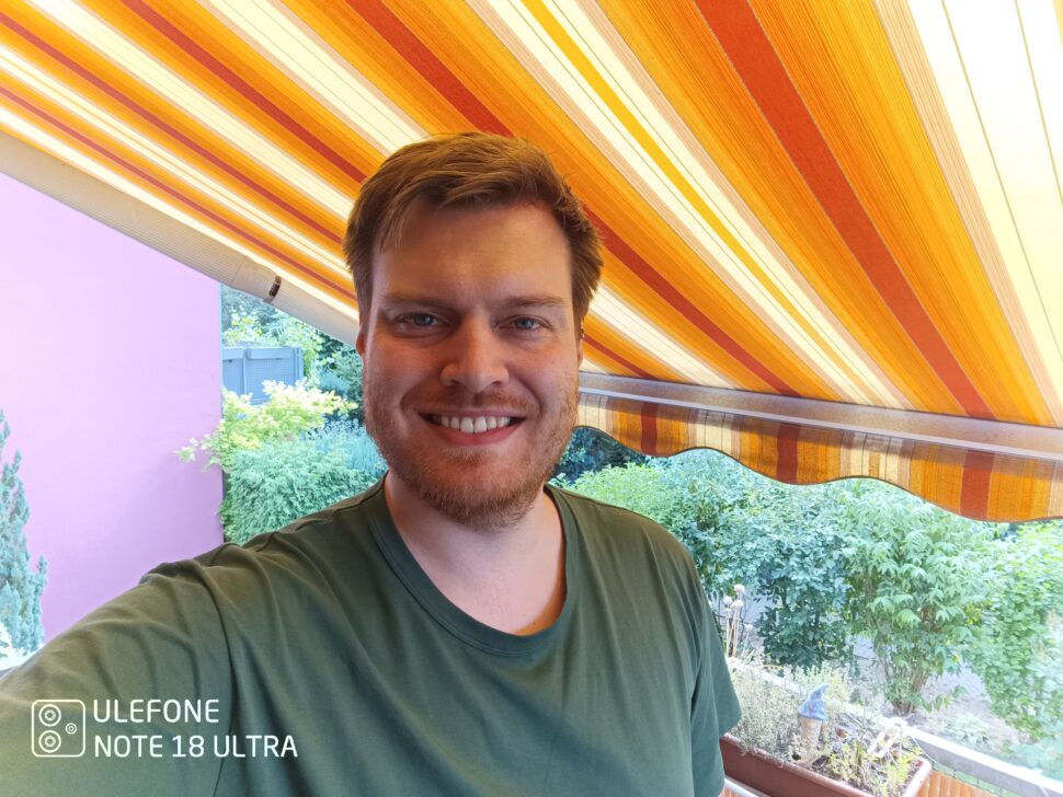 Ulefone Note 18 Ultra Test Sample Selfie 3