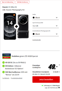 MediaMarkt Tarifwelt Xiaomi Week Xiaomi 14 Ultra