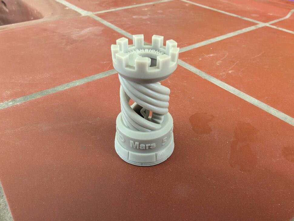 Elegoo Mars 5 Ultra Testdruck Tower