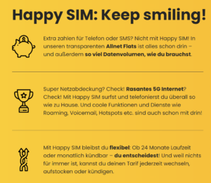 Artikel Happy SIM Bild 5