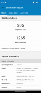 Test HMD Pulse Pro Benchmark 4