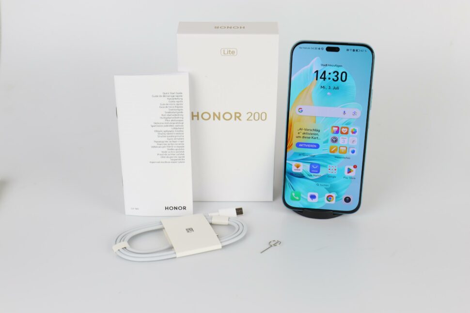 Honor 200 Lite Lieferumfang