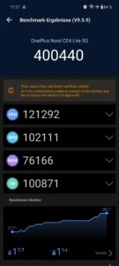 OnePlus Nord CE 4 Lite Test Antutu 1