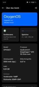 OnePlus Nord CE 4 Lite Test System 5