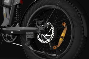 PVY Turbo E Bike vorgestellt Mechanical disc brake