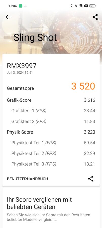 Realme 12x Leistung und Benchmark 7