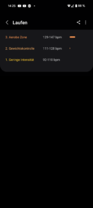 Samsung Galaxy Watch 7 Test Screenshot Joggen 1