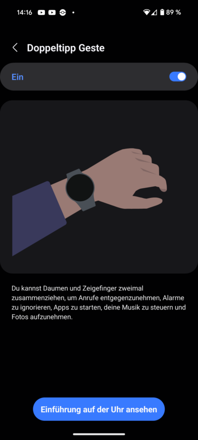 Samsung Galaxy Watch 7 Test Screenshot Wear App 10