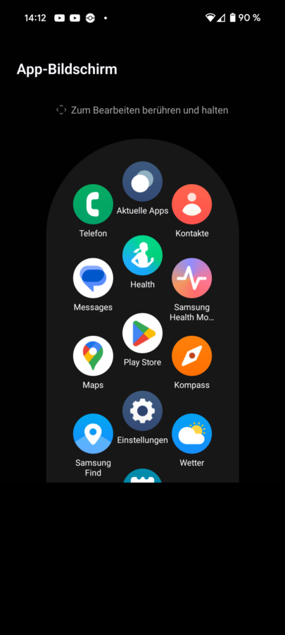 Samsung Galaxy Watch 7 Test Screenshot Wear App 4