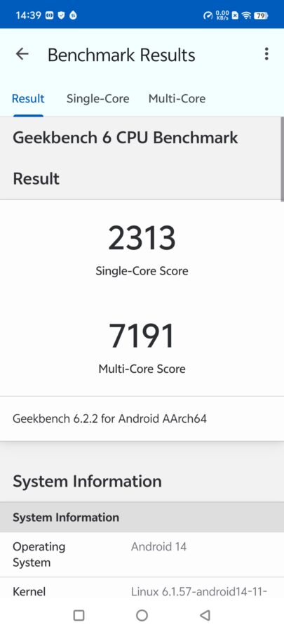 Vivo X100 Ultra Test geekbench6