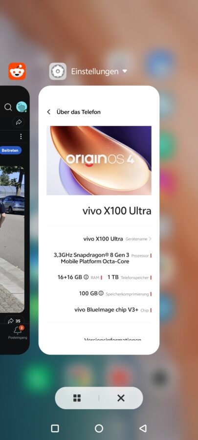 Vivo X100 Ultra Test origenos 4 android 14 5